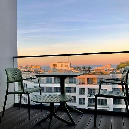 Ferienwohnung Tlusta Mewa Sea View Gdynia Exterior foto