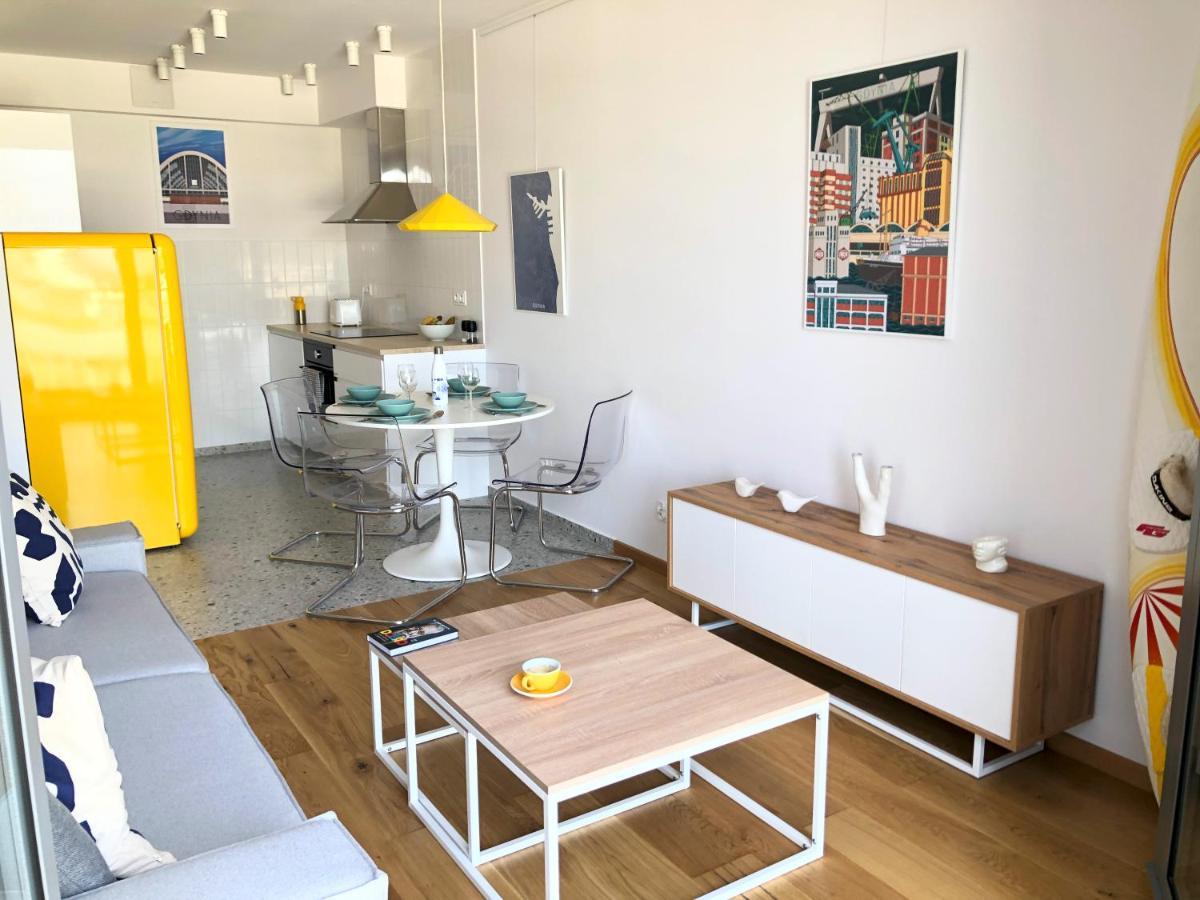 Ferienwohnung Tlusta Mewa Sea View Gdynia Exterior foto