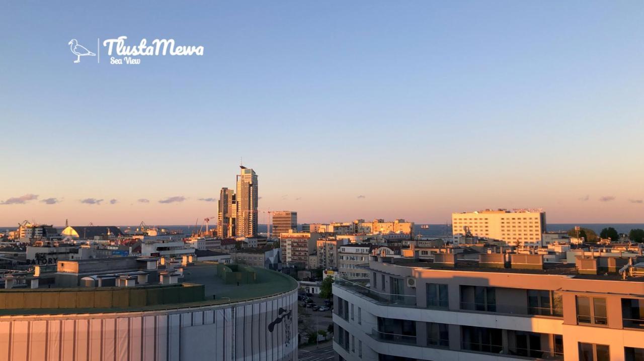 Ferienwohnung Tlusta Mewa Sea View Gdynia Exterior foto