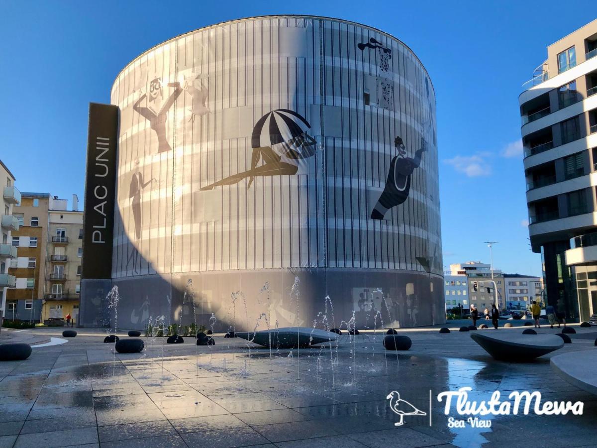Ferienwohnung Tlusta Mewa Sea View Gdynia Exterior foto