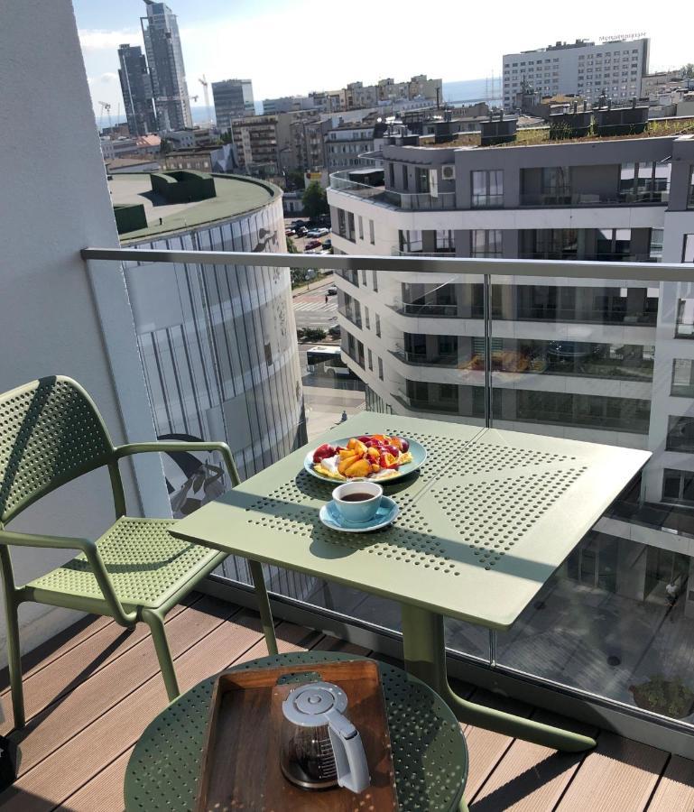 Ferienwohnung Tlusta Mewa Sea View Gdynia Exterior foto