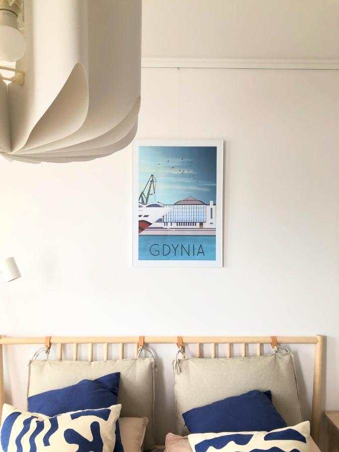 Ferienwohnung Tlusta Mewa Sea View Gdynia Exterior foto